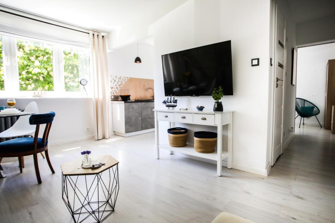 Apartament Szaro Na Bialym Władysławowo Exterior foto