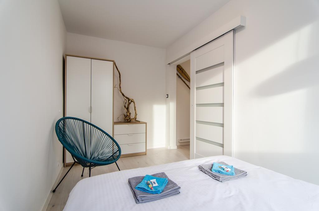 Apartament Szaro Na Bialym Władysławowo Exterior foto